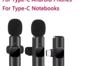 Nuevo micrófono Lavalier inalámbrico, Mini micrófono portátil para grabación de Audio y vídeo para iPhone, Android, transmisión en vivo, micrófono para teléfono y juegos