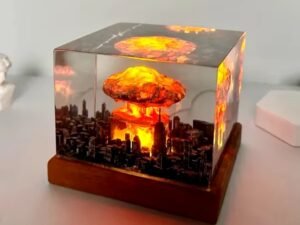 Nuclear Room Decor 3D Night Light Rechargeable