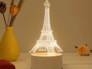 Night Light Creative Acrylic Bedroom Bedside LED Table Lamp Holiday