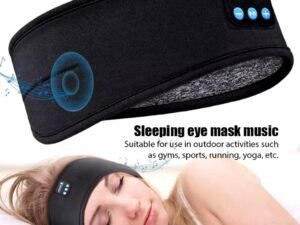 Fone Bluetooth Earphones Sports Sleeping Headband Elastic