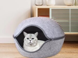 Round Donut Cats Tunnel Bed