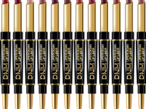Lápiz labial antiadherente de doble punta, delineador de labios de larga duración, alta pigmentación, impermeable, regalos para el Día de San Valentín
