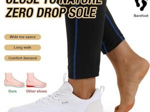 ZYEN Mens Barefoot Shoes Wide Toe Box