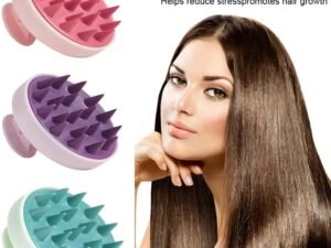 Silicone Shampoo Brush Head Scalp Massage Comb Hair Washing Combs Bath Shower Body Massage Brushes Salon Hairdressing
