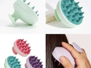 Silicone Shampoo Brush Head Scalp Massage Comb Hair Washing Combs Bath Shower Body Massage Brushes Salon Hairdressing