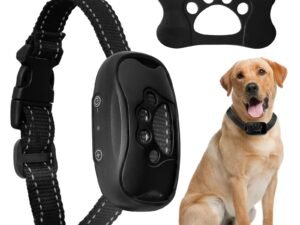 Dispositif Anti-aboiement pour chien de compagnie, collier d'entraînement pour chiens,