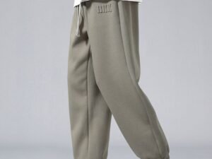 pantalones holgados deportivos, Pantalones de chándal rectos para hombre