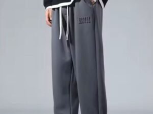 Pantalones de chándal rectos para hombre