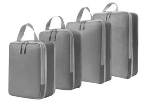 Nos cubes d'emballage peuvent résoudre votre problème en emballant soigneusement tous vos vêtements dans nos sacs peu encombrants.Il vous permet de ranger et d'organiser facilement vos vêtements, ce qui les rend faciles à emballer et encore plus faciles à déballer.Vos vêtements ne resteront plus froissés et ne seront pas écrasés pendant votre voyage.Cela vous fait gagner beaucoup de temps et d’énergie dans l’emballage. Forfait : Cube d'emballage 4 pièces/ensemblesacs,vêtements organisateurs sac à main