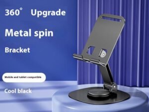 Metal Rotating Desktop Folding Mobile Phone Bracket