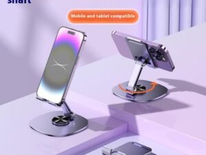 Metal Rotating Desktop Folding Mobile Phone Bracket