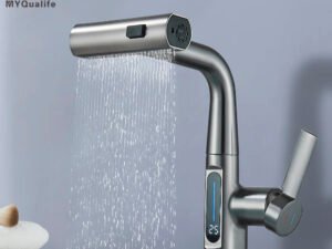 Robinet élévateur avec écran numérique
