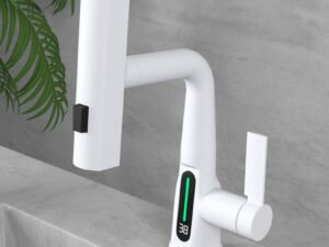 Robinet élévateur avec écran numérique