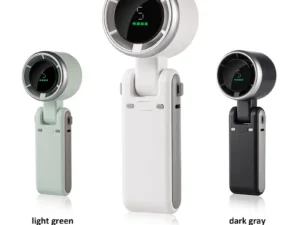Ventilateur à Turbine Portable Pliable 180° – Rechargeable par USB avec 5 Vitesses