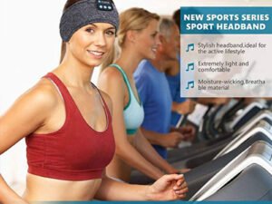 Auriculares Bluetooth Fone, diadema deportiva para dormir, auriculares inalámbricos elásticos, máscara