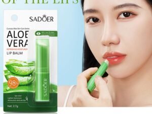 Baume à Lèvres Nourrissant à l’Aloe Vera – Hydratation et Réparation Intense