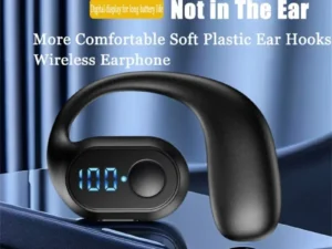 Auriculares Bluetooth 5,3 TWS inalámbricos con gancho para la oreja auriculares estéreo HiFi con reducción de ruido auriculares impermeables para