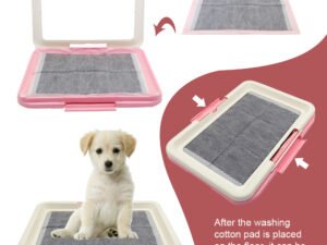 Boîte de Toilette Portable pour Chiens et Chats – Confort et Propreté Assurés