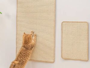 Tapis à Gratter en Sisal Naturel pour Chat – Protection Idéale pour Canapés et Tapis