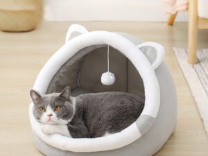 Lit pour Chat Mignon – Tapis de Tente Confortable pour Animaux de Compagnie