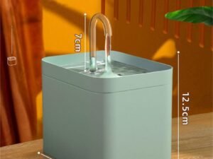 Distributeur d’Eau Automatique Silencieux pour Animaux de Compagnie – Abreuvoir Électrique 1,5L
