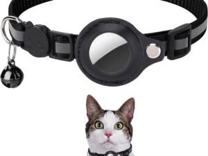 Collier de Support AirTag pour Chat – Réfléchissant, Réglable et Étanche