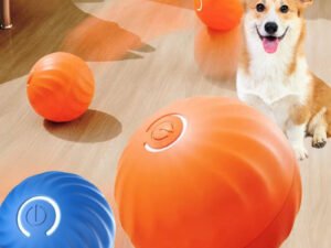 Balle de Jouet Automatique Interactif pour Chiens – Rotatif et Intelligent