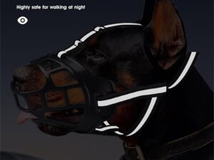 Couverture de Protection Buccale pour Chien – Masque Anti-aboiement Confortable et Respirant