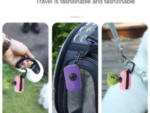 Distributeur de Sacs de Merde de Chien Suspendu – Support Pratique et Fonctionnel