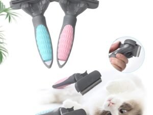 Peigne Râteau Double Face Planet Brosse pour Toilettage des Animaux