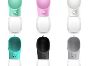 Bouteille d’Eau Portable pour Chien – Étanche et Pratique pour Petits et Grands Chiens