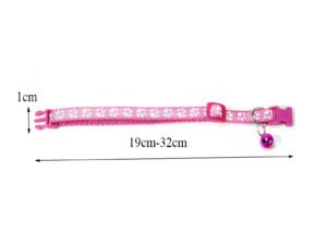 Collier Coloré Ajustable pour Chats et Chatons – Accessoires Tendance pour Animaux