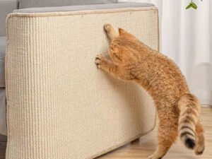 Tapis à Gratter en Sisal Naturel pour Chat – Protection Idéale pour Canapés et Tapis