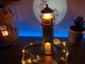 Lampe de Phare Décorative avec Télécommande – Éclairez Votre Espace avec Style