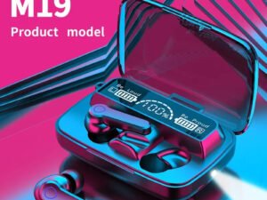 Auriculares Bluetooth M19 Inalámbricos TWS con Cancelación de Ruido y Soporte para Juegos