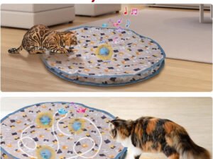 Balle Interactive pour Chat – Jouet Intelligent à Rouler Rapidement
