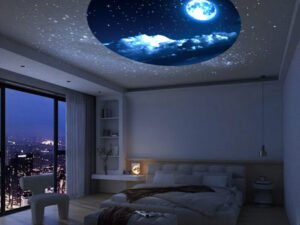 Lampe de Projection de Lune USB – Projecteur de Planète LED