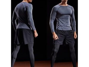 Camiseta Deportiva de Secado Rápido para Hombre – Ideal para Culturismo y Running