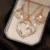 Double Heart Jewelry Set
